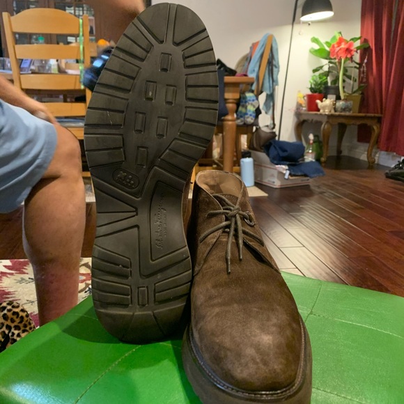 Ferragamo low cut suede boots - Picture 3 of 5